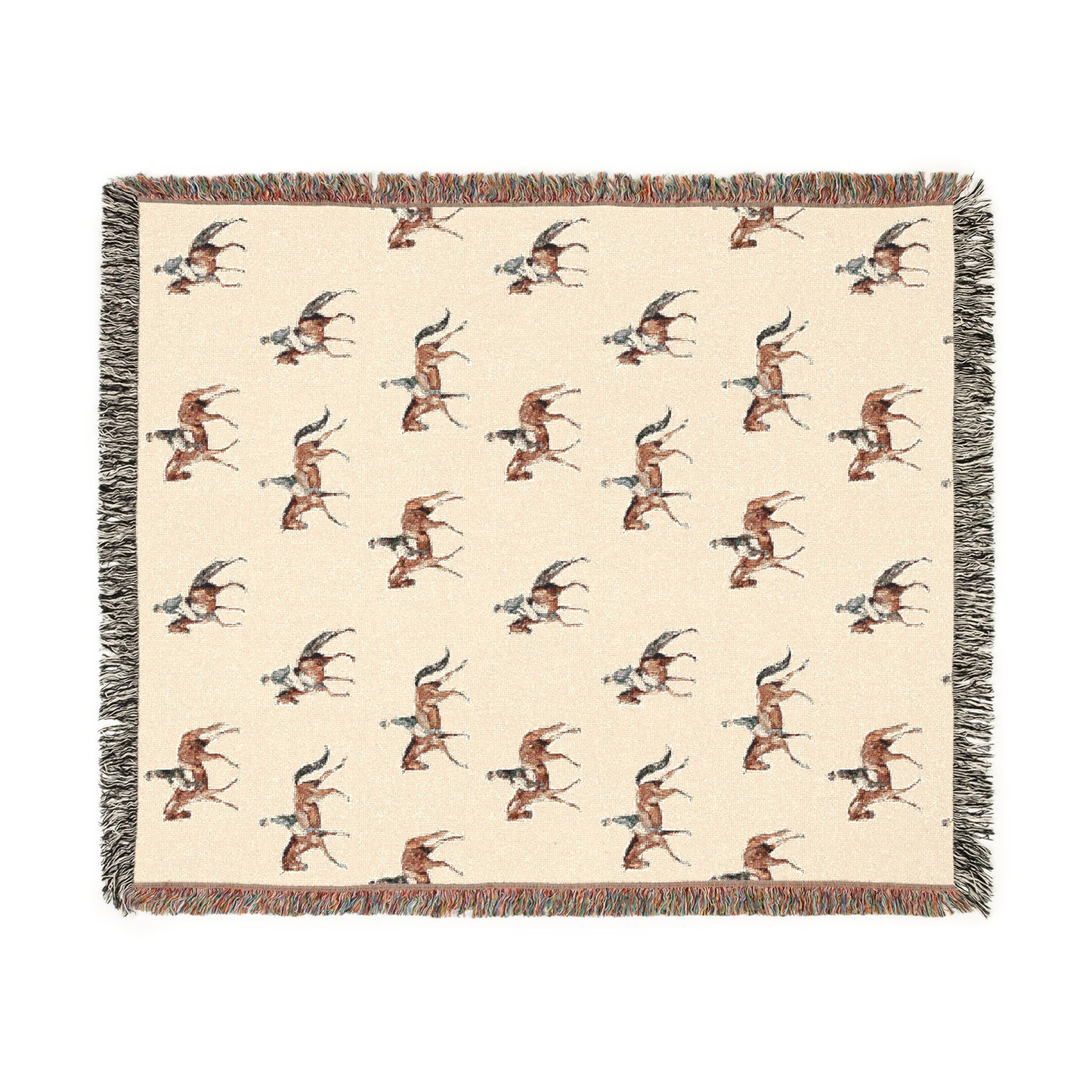 Equestrian Woven Blanket - miles to shore