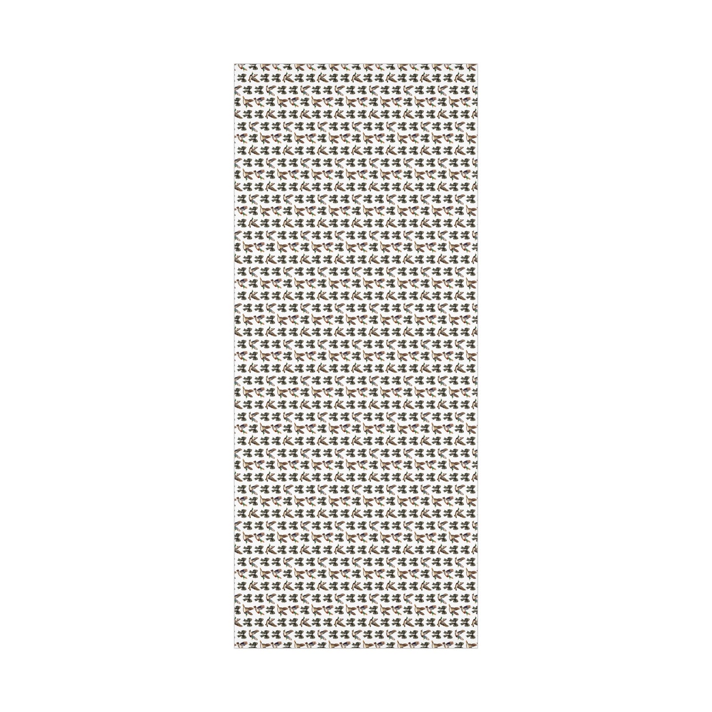 Mallard Duck and Camo Bows Gift Wrap Papers