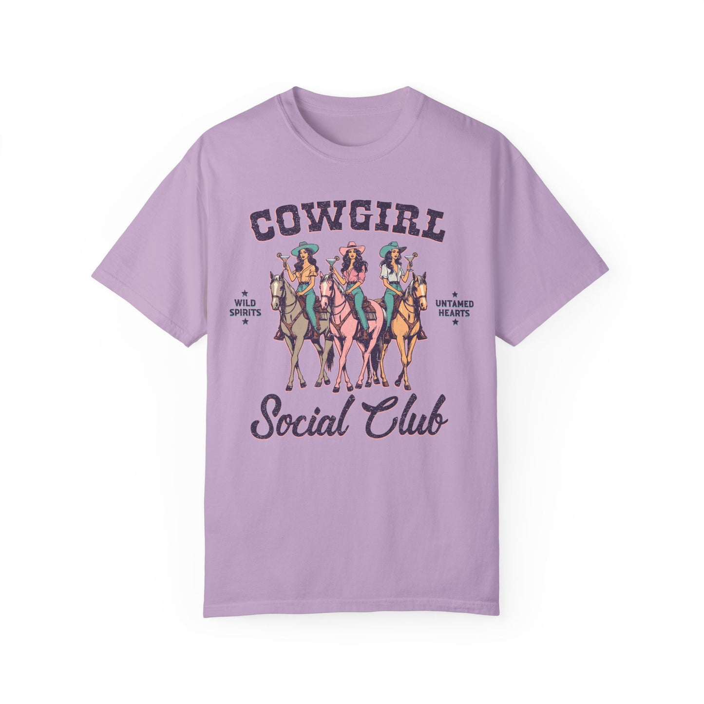 Cowgirl Social Club Comfort Colors Shirt - miles to shore