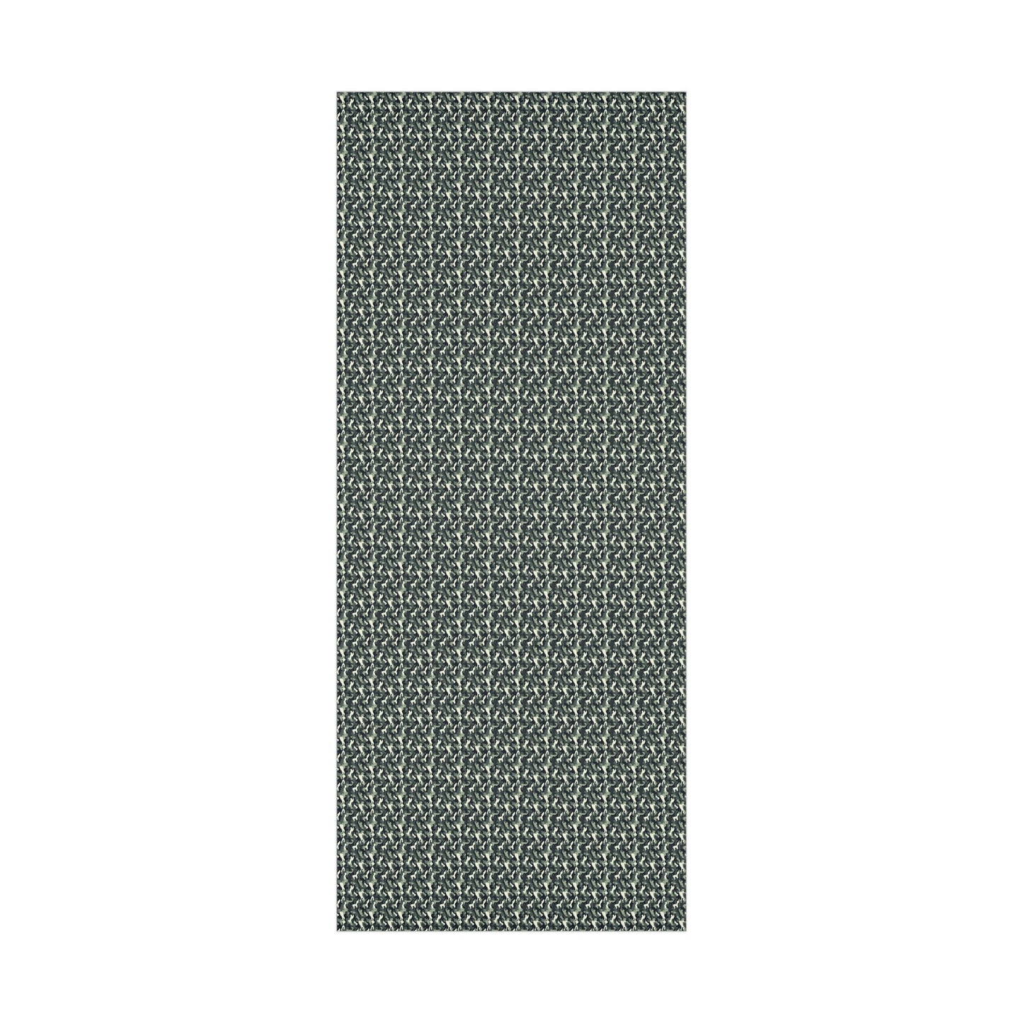 Dark Green Military Camo Gift Wrap Paper