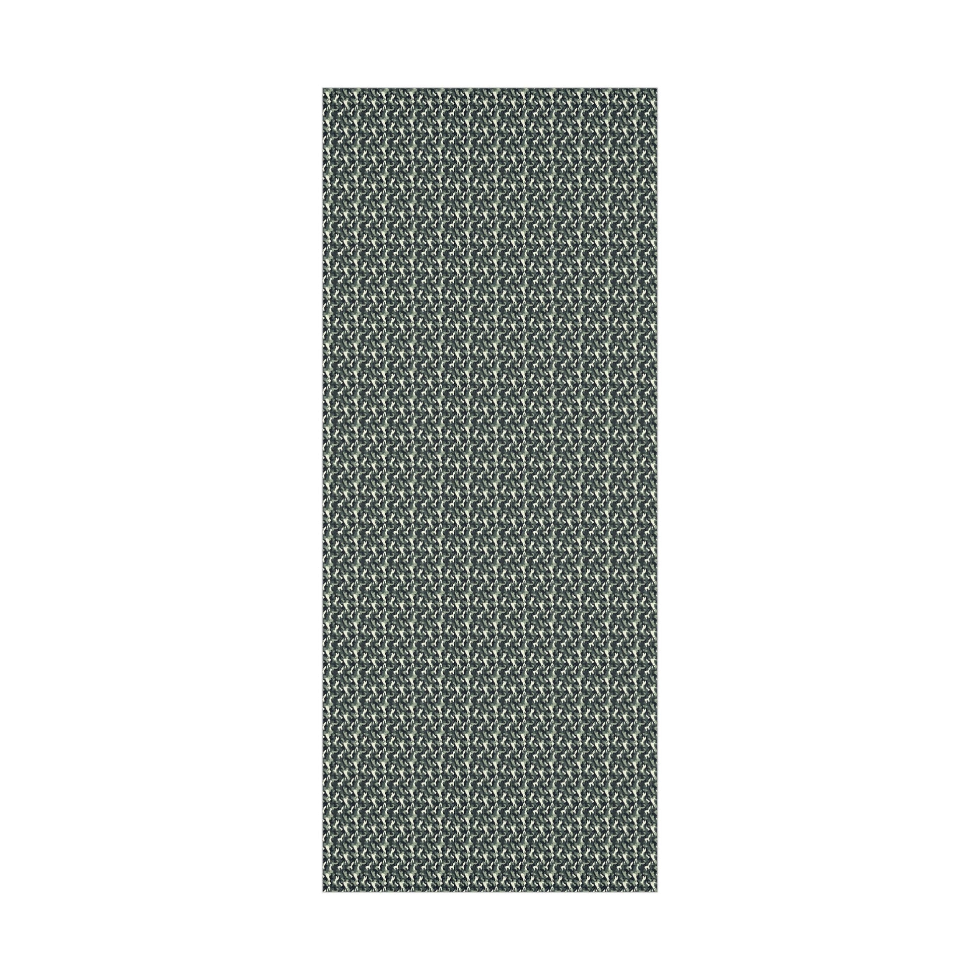 Dark Green Military Camo Gift Wrap Paper - miles to shore