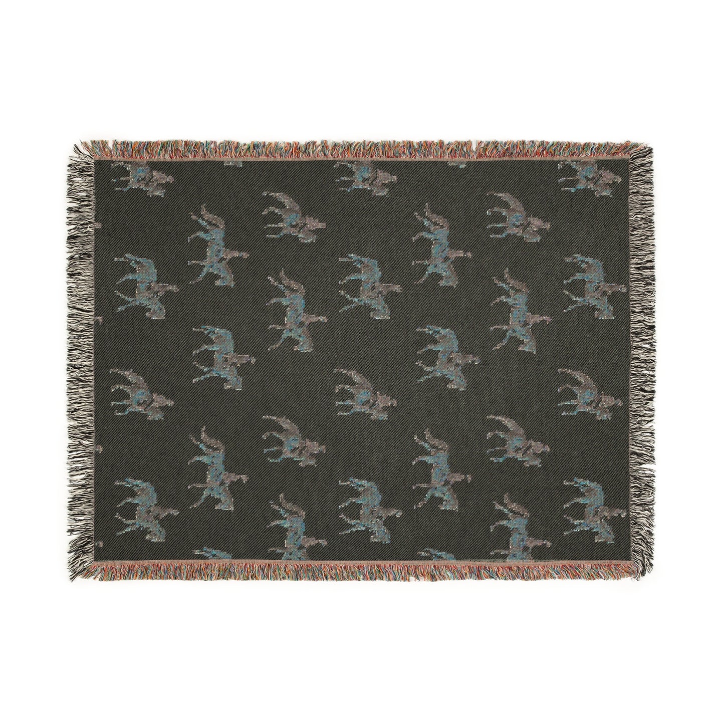 Equestrian Woven Blanket - miles to shore