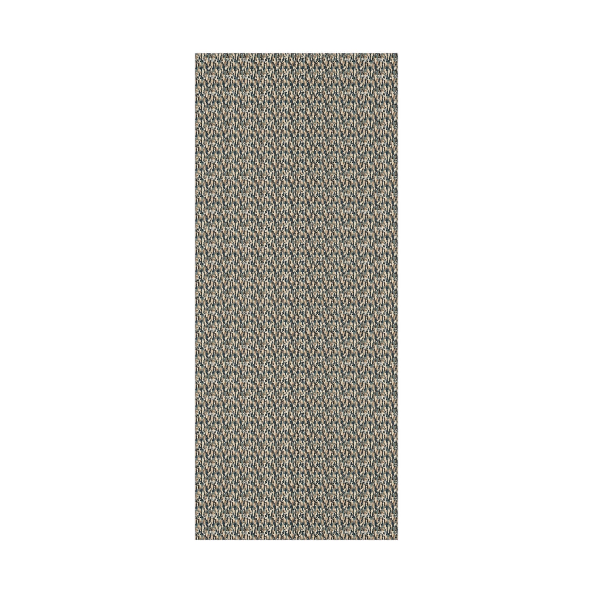 Brown Green Black Smudge Military Camo Gift Wrap Paper - miles to shore