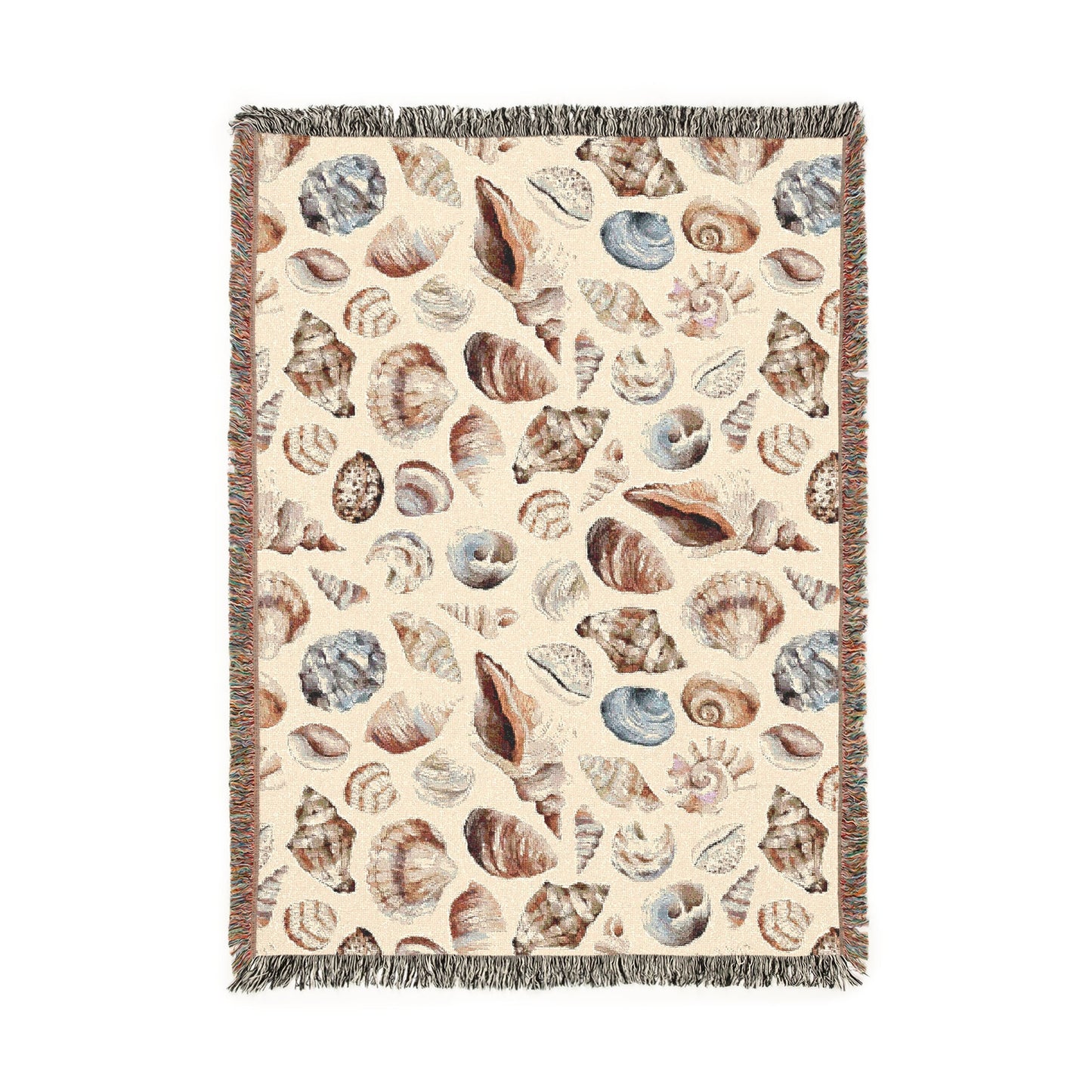 Shells Woven Blanket - miles to shore