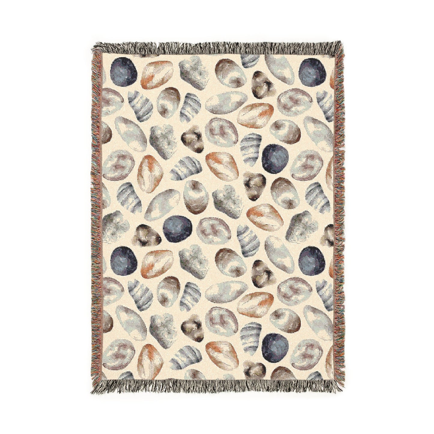 Shells Woven Blanket - miles to shore