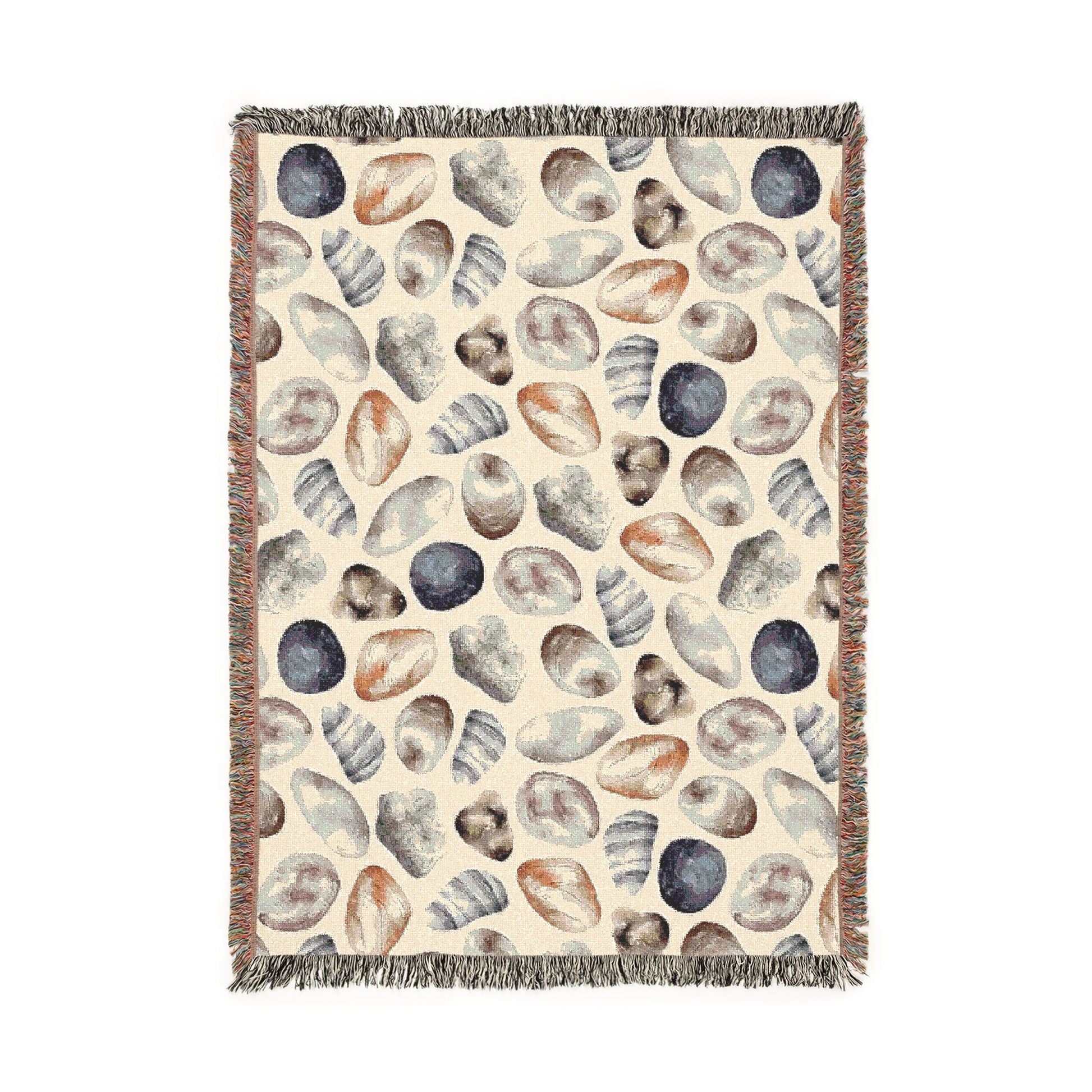 Shells Woven Blanket - miles to shore