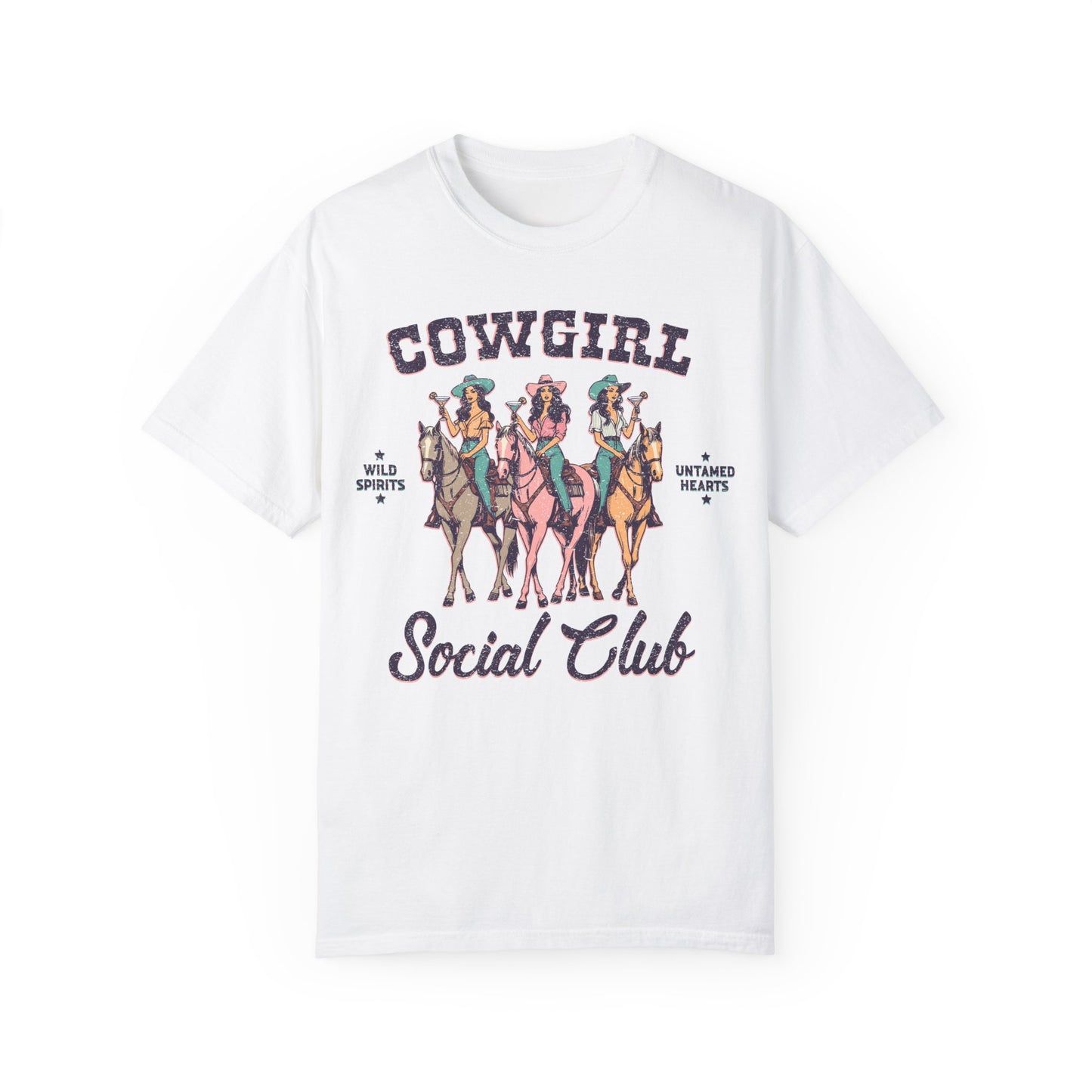 Cowgirl Social Club Comfort Colors Shirt - miles to shore