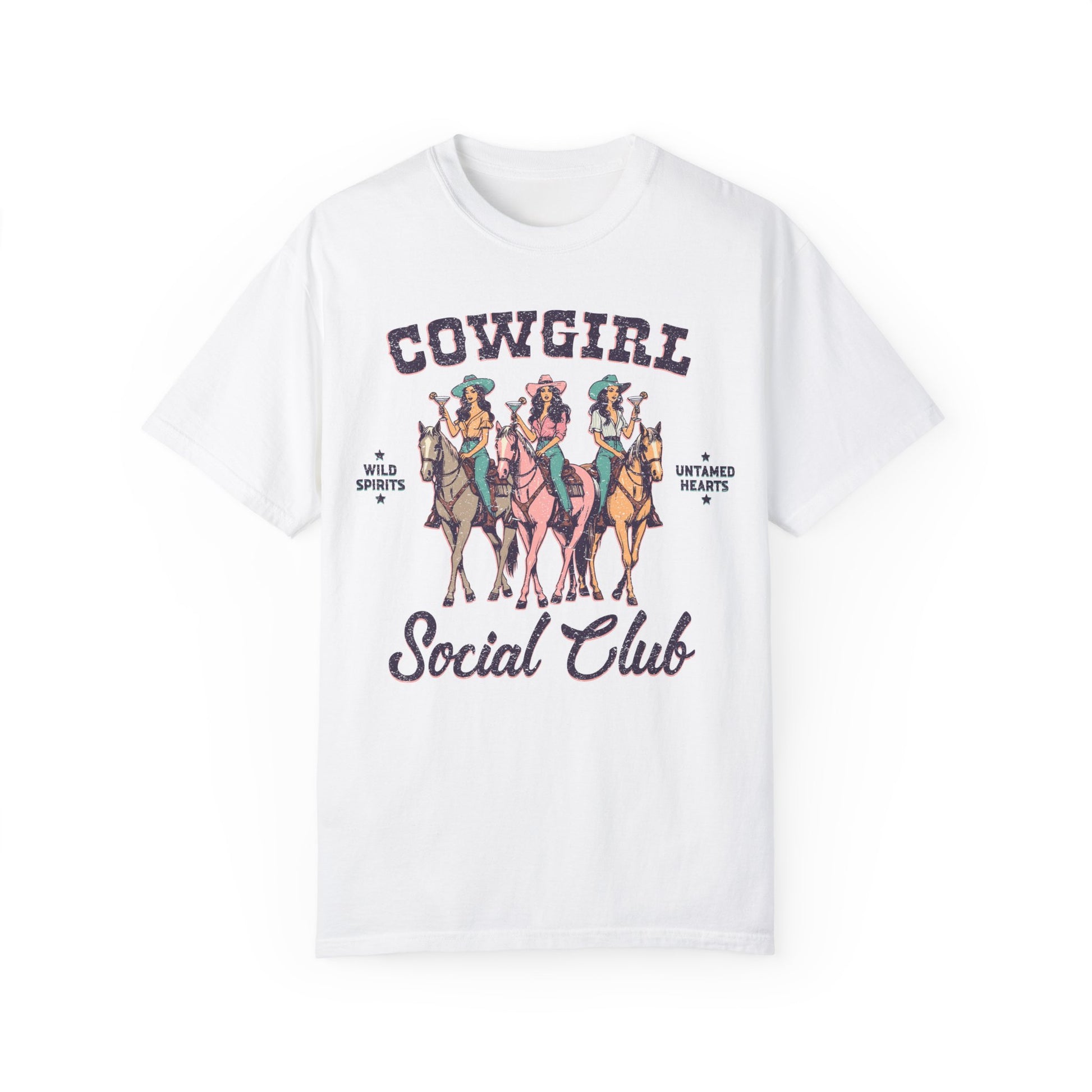 Cowgirl Social Club Comfort Colors Shirt - miles to shore