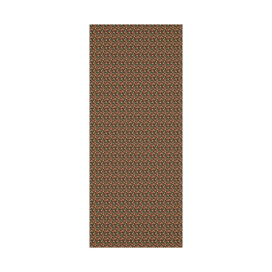 Brown Green Red Military Camo Gift Wrap Paper - miles to shore