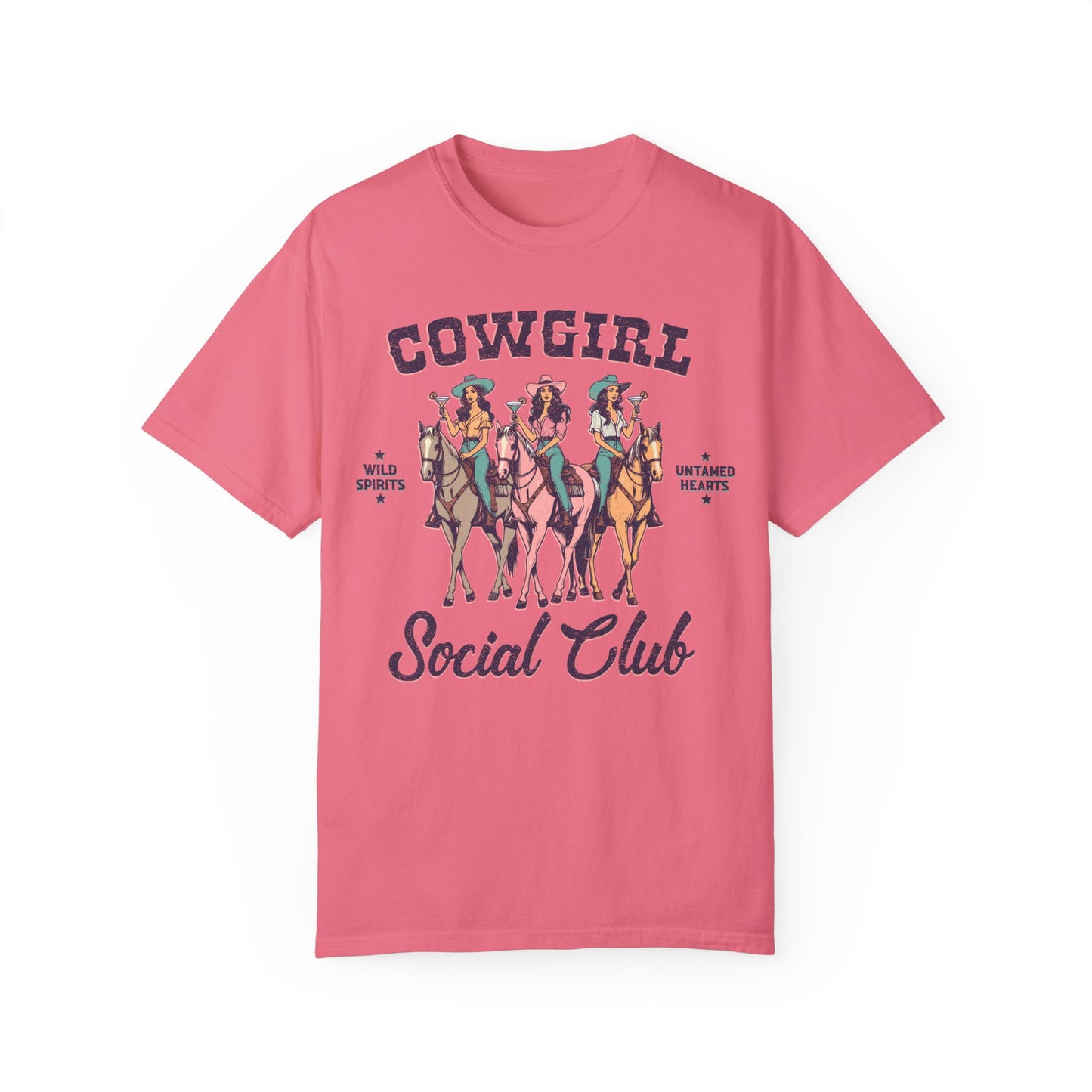 Cowgirl Social Club Comfort Colors Shirt - miles to shore