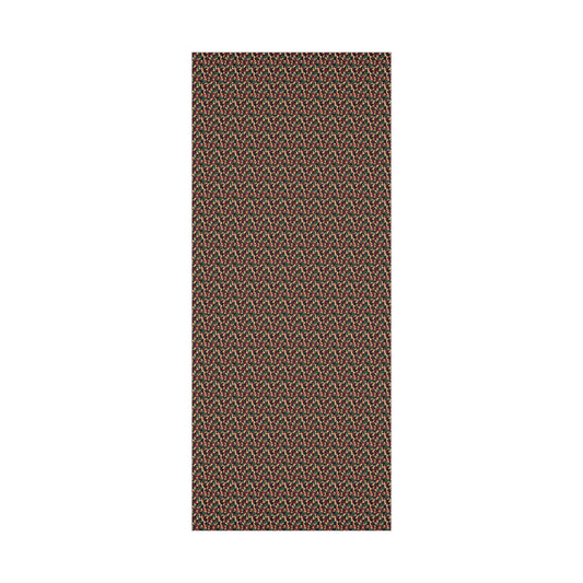 Brown Green Red Military Camo Gift Wrap Paper - miles to shore