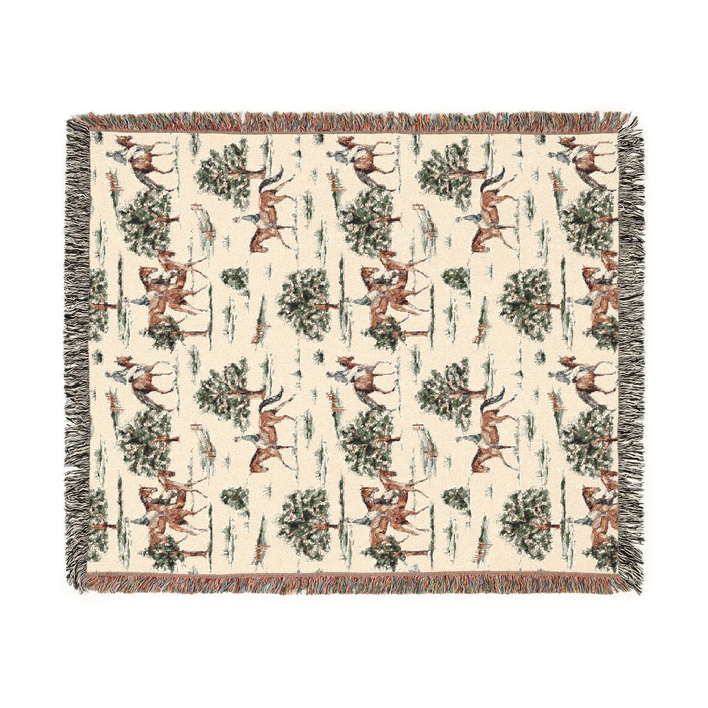Countryside Equestrian Woven Blanket - miles to shore