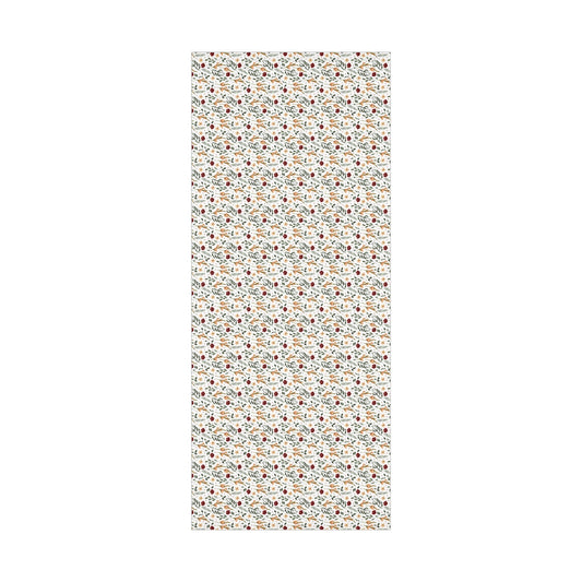 Fall Flowers Gift Wrap Papers - miles to shore