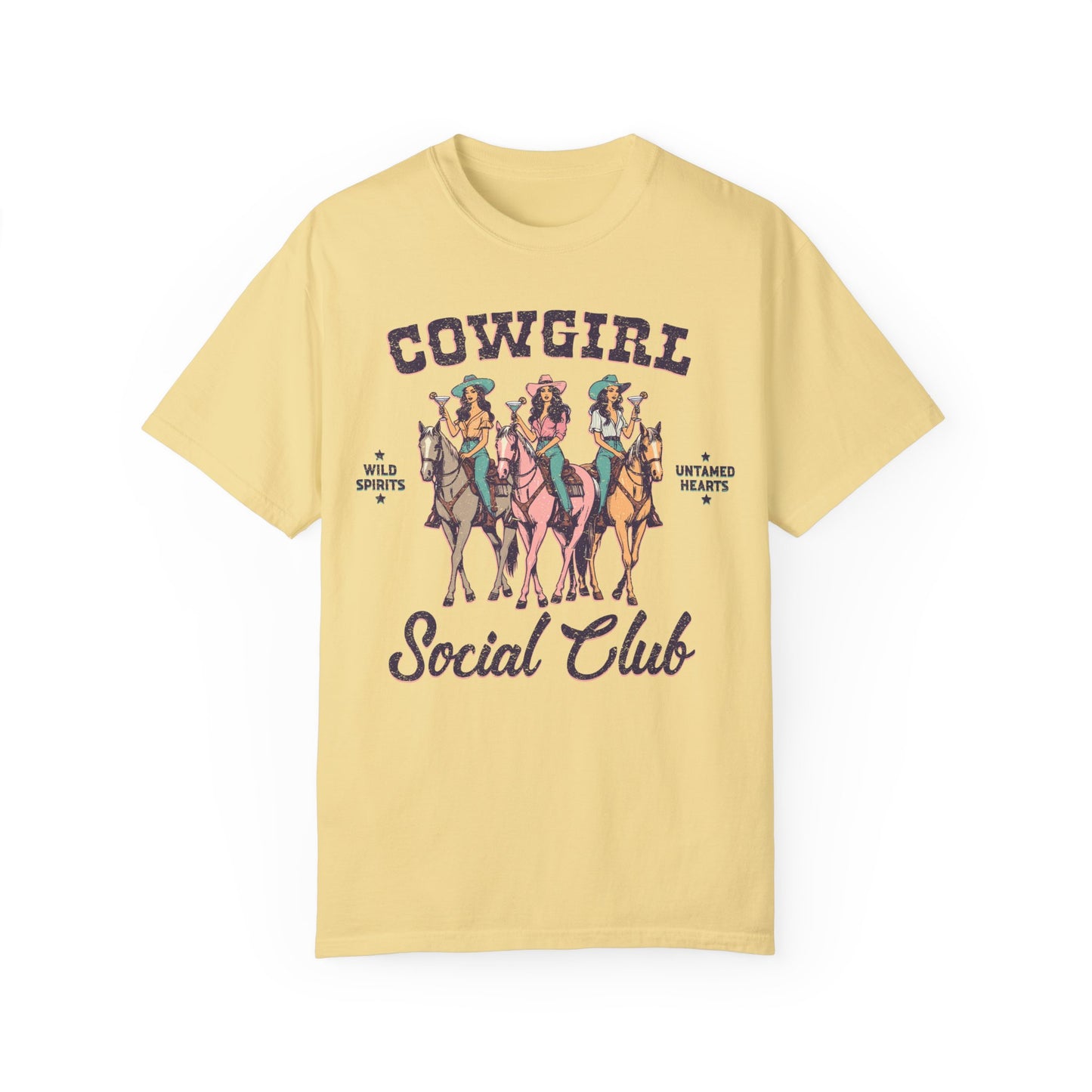 Cowgirl Social Club Comfort Colors Shirt - miles to shore
