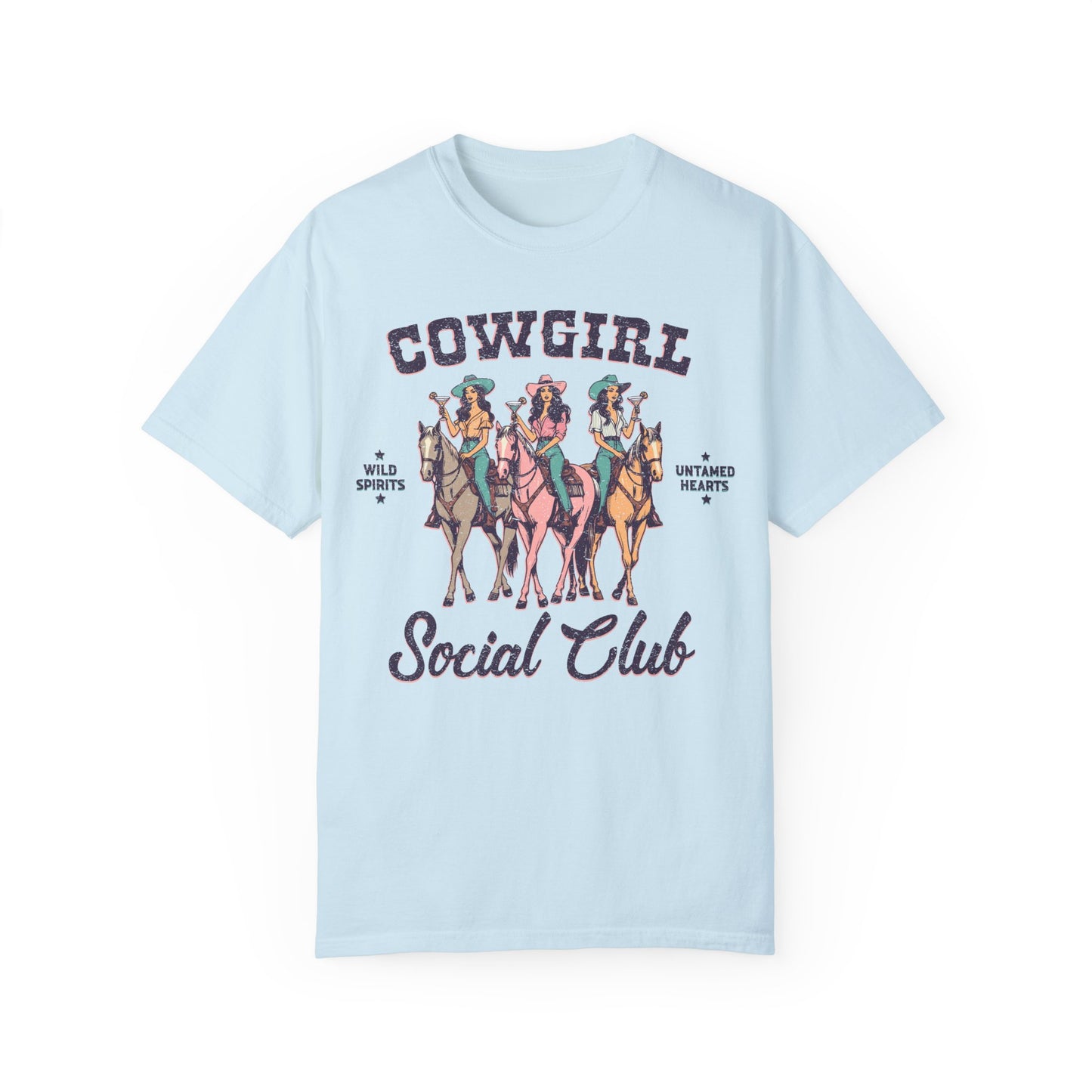 Cowgirl Social Club Comfort Colors Shirt - miles to shore