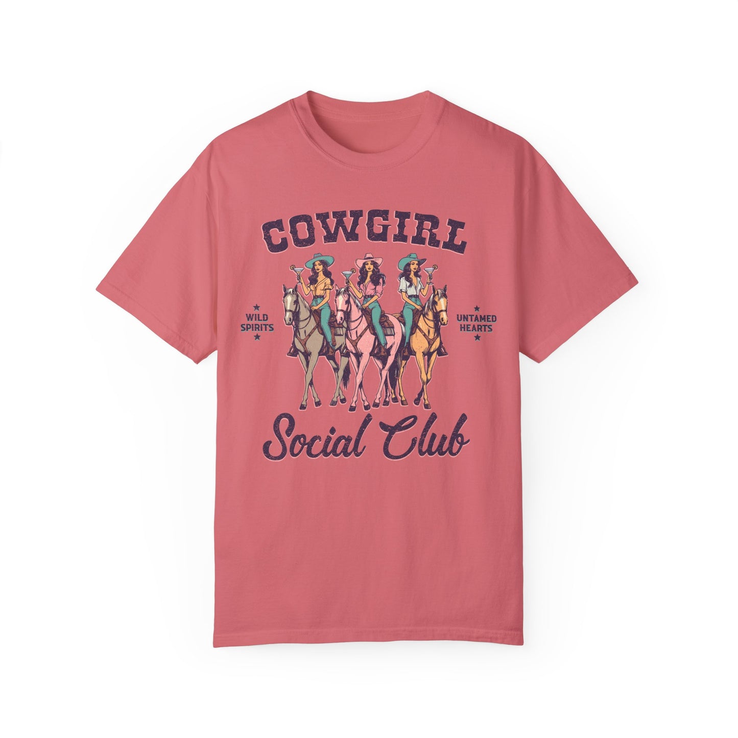 Cowgirl Social Club Comfort Colors Shirt - miles to shore