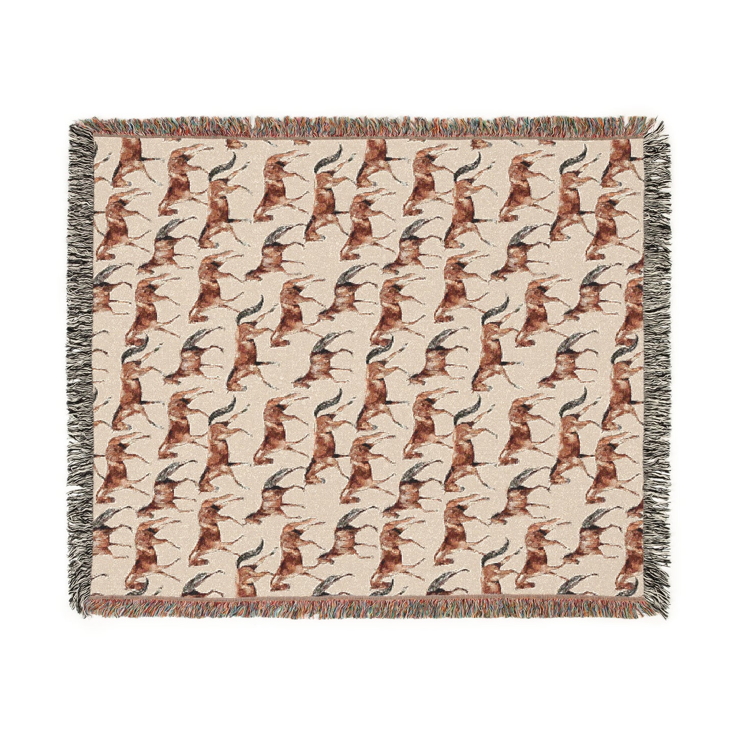Horses Woven Blanket - miles to shore