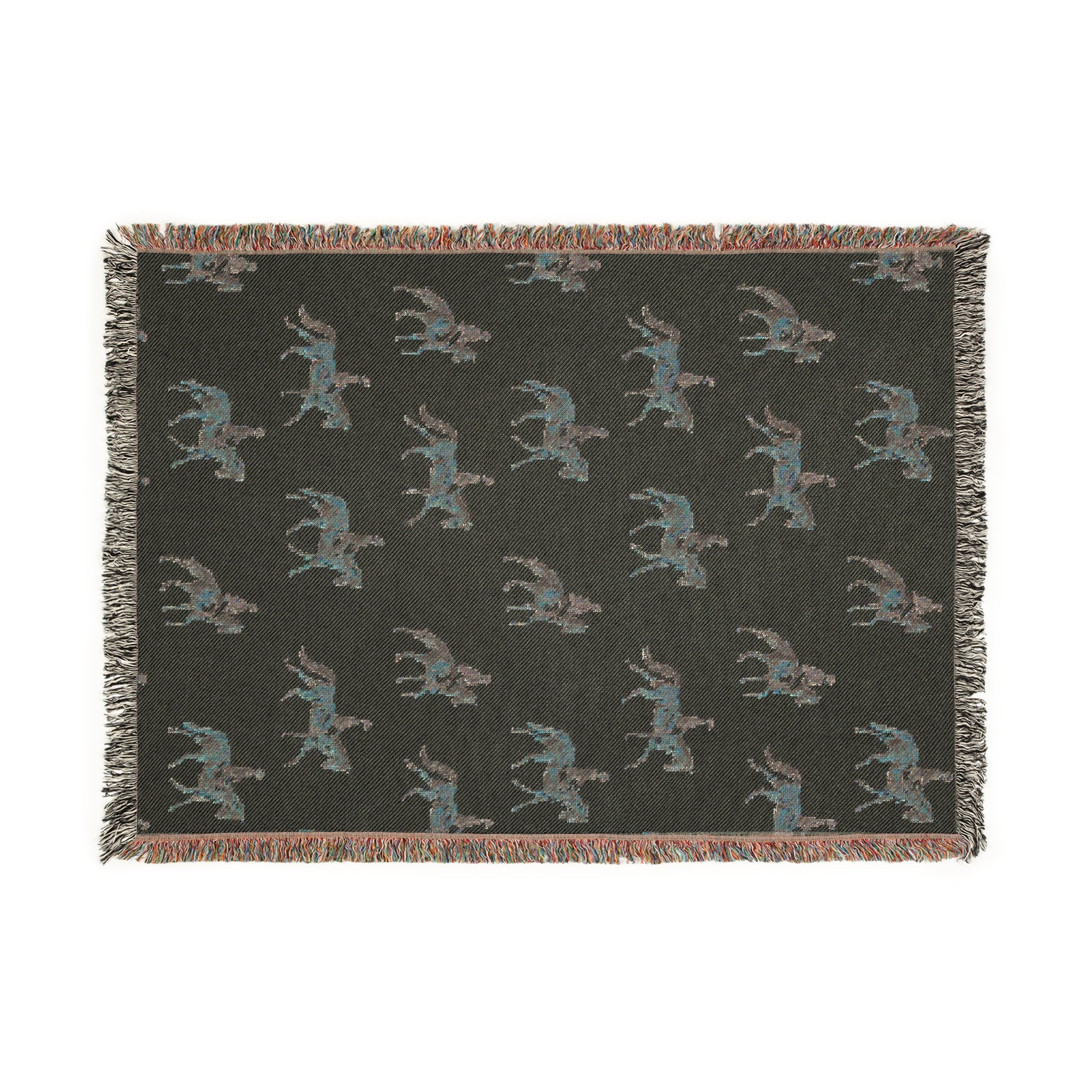 Equestrian Woven Blanket - miles to shore