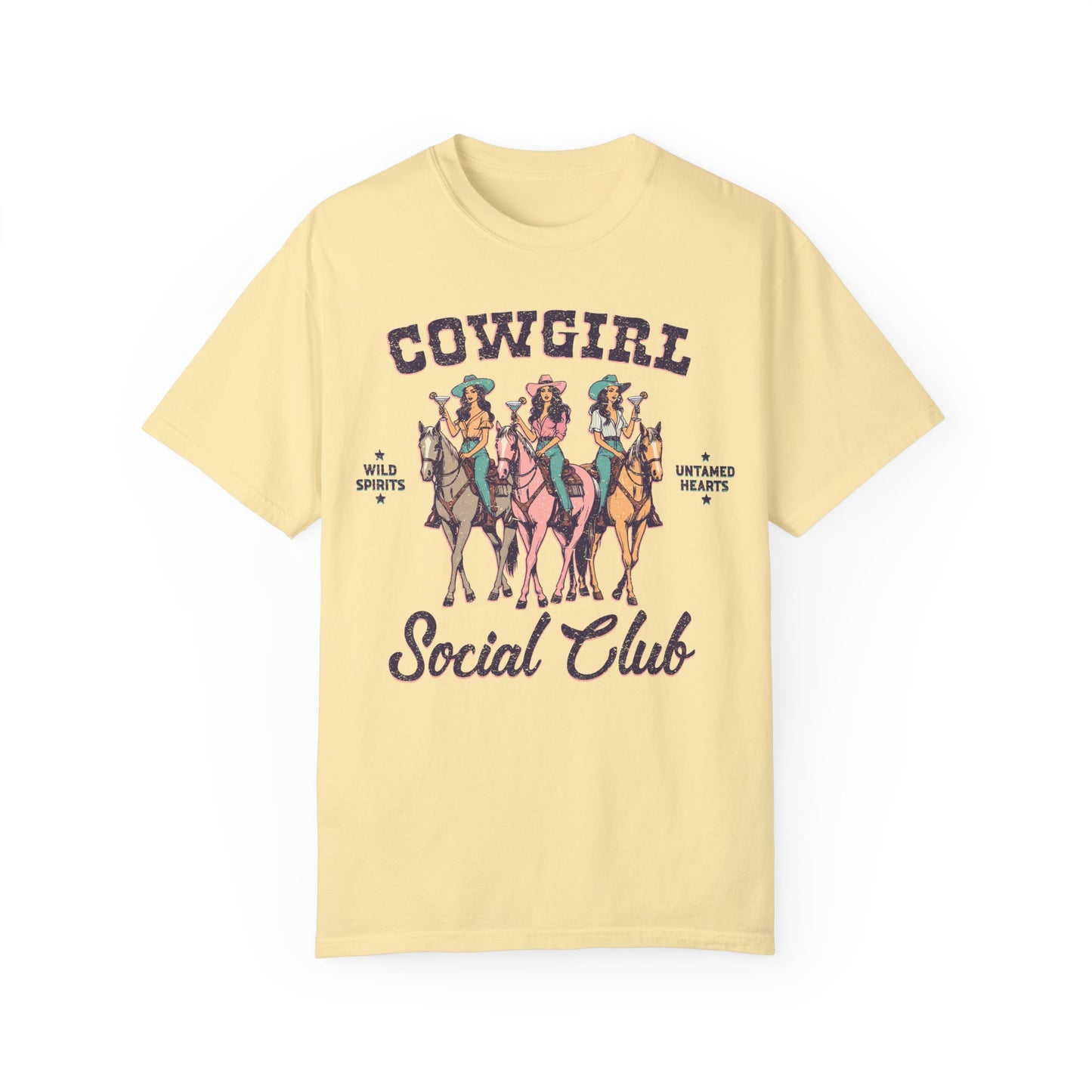 Cowgirl Social Club Comfort Colors Shirt - miles to shore