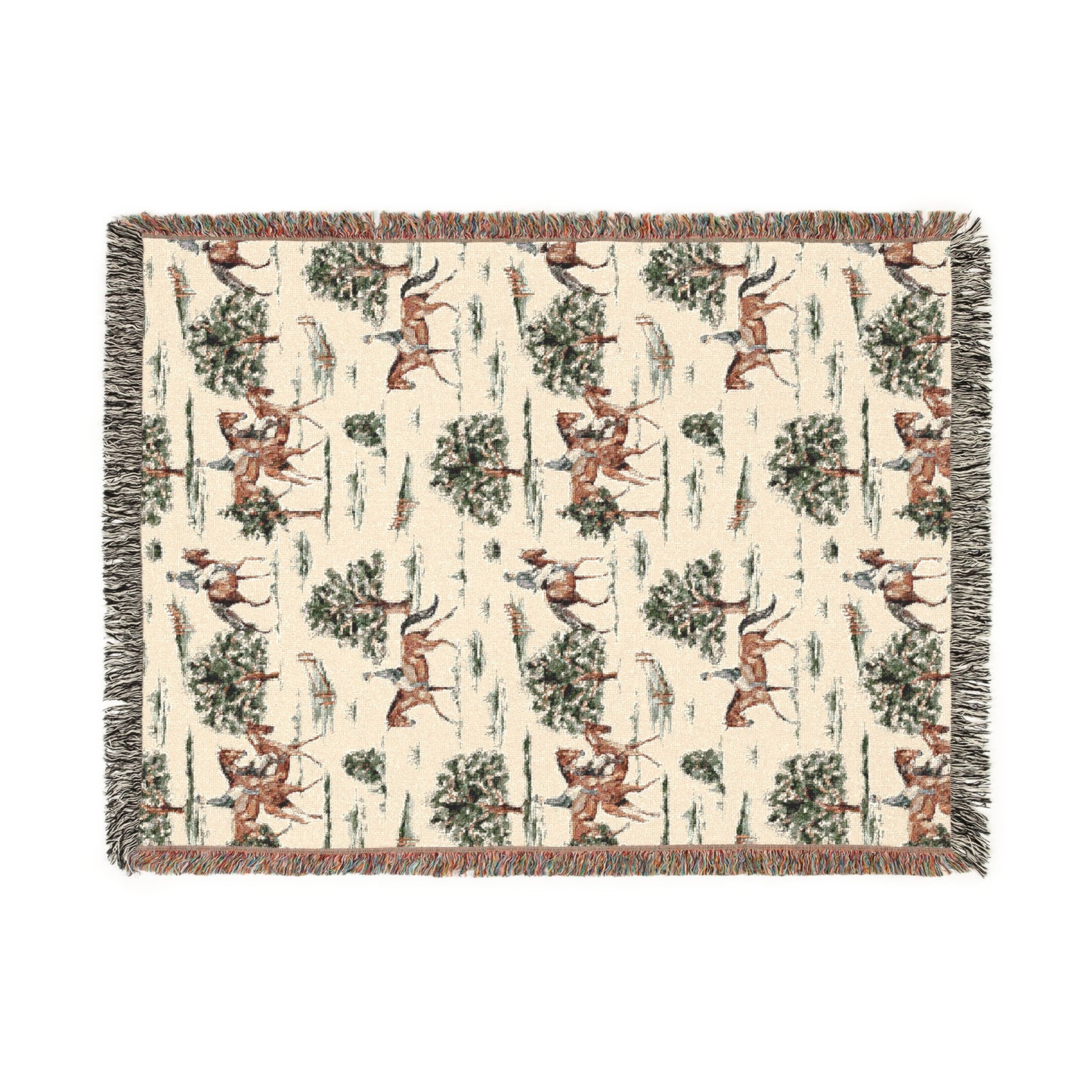 Countryside Equestrian Woven Blanket - miles to shore