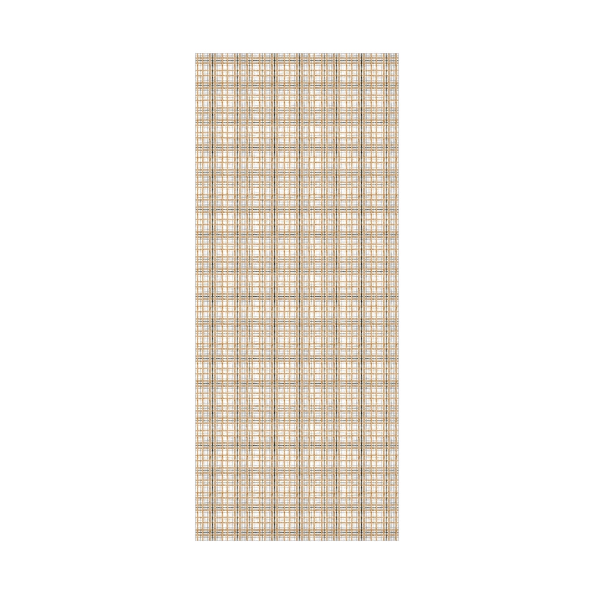Beige Plaid Gift Wrap Papers - miles to shore