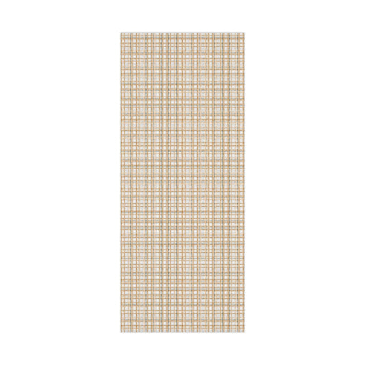Beige Plaid Gift Wrap Papers - miles to shore