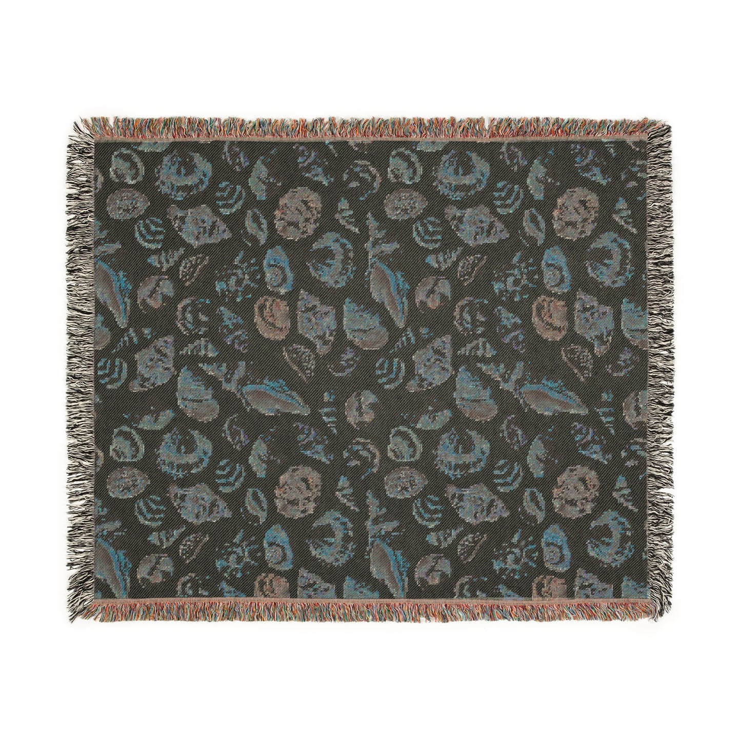 Shells Woven Blanket - miles to shore
