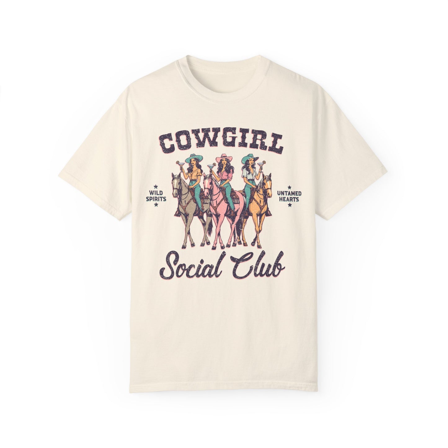 Cowgirl Social Club Comfort Colors Shirt - miles to shore