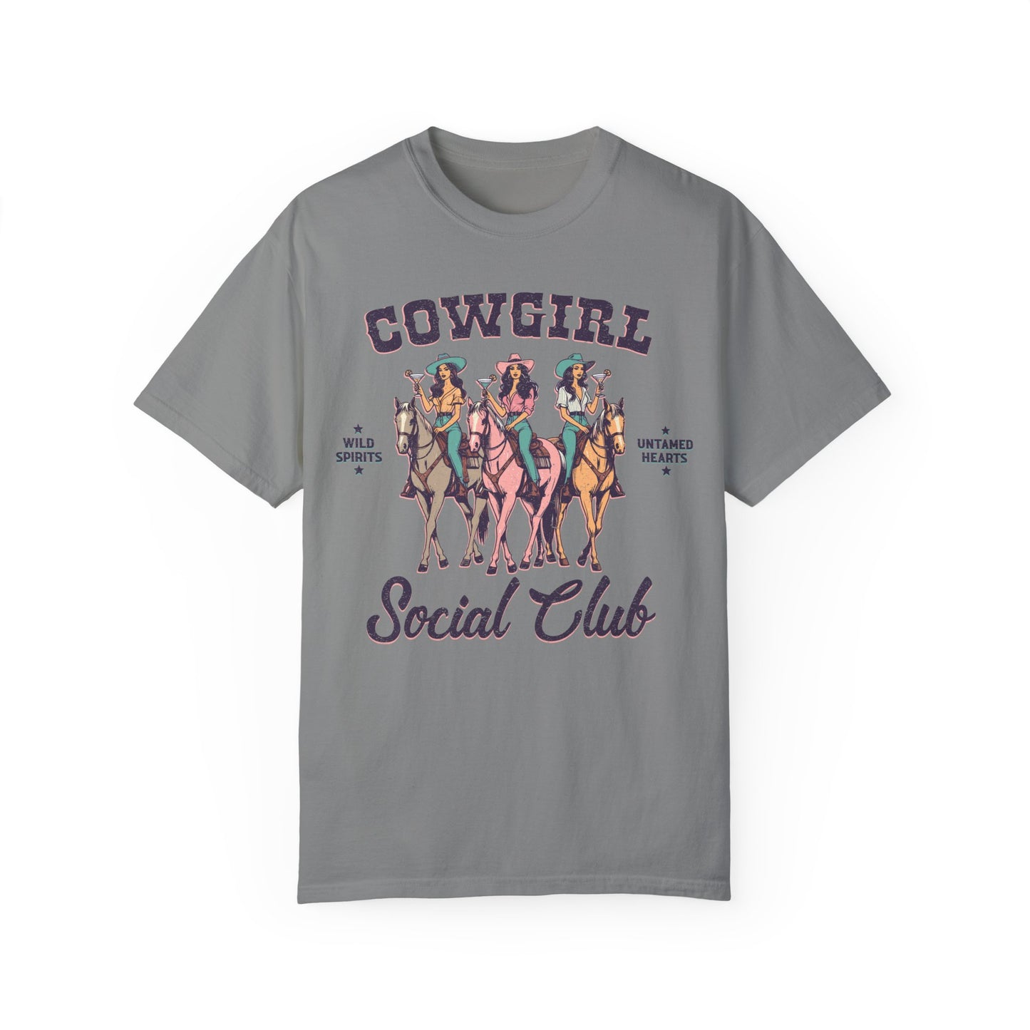 Cowgirl Social Club Comfort Colors Shirt - miles to shore