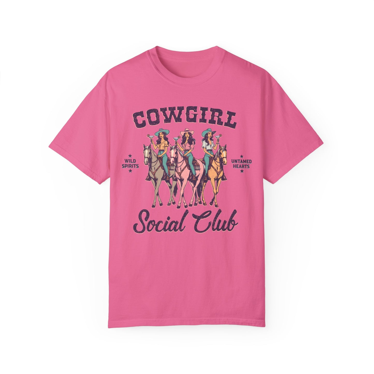 Cowgirl Social Club Comfort Colors Shirt - miles to shore