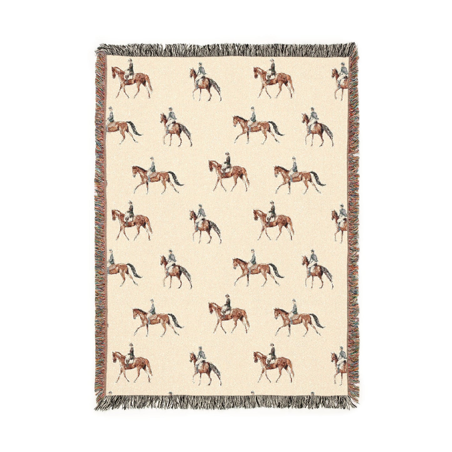 Equestrian Woven Blanket - miles to shore