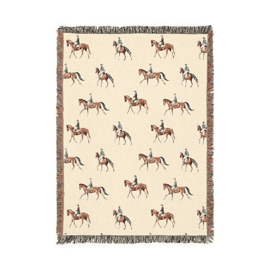 Equestrian Woven Blanket - miles to shore