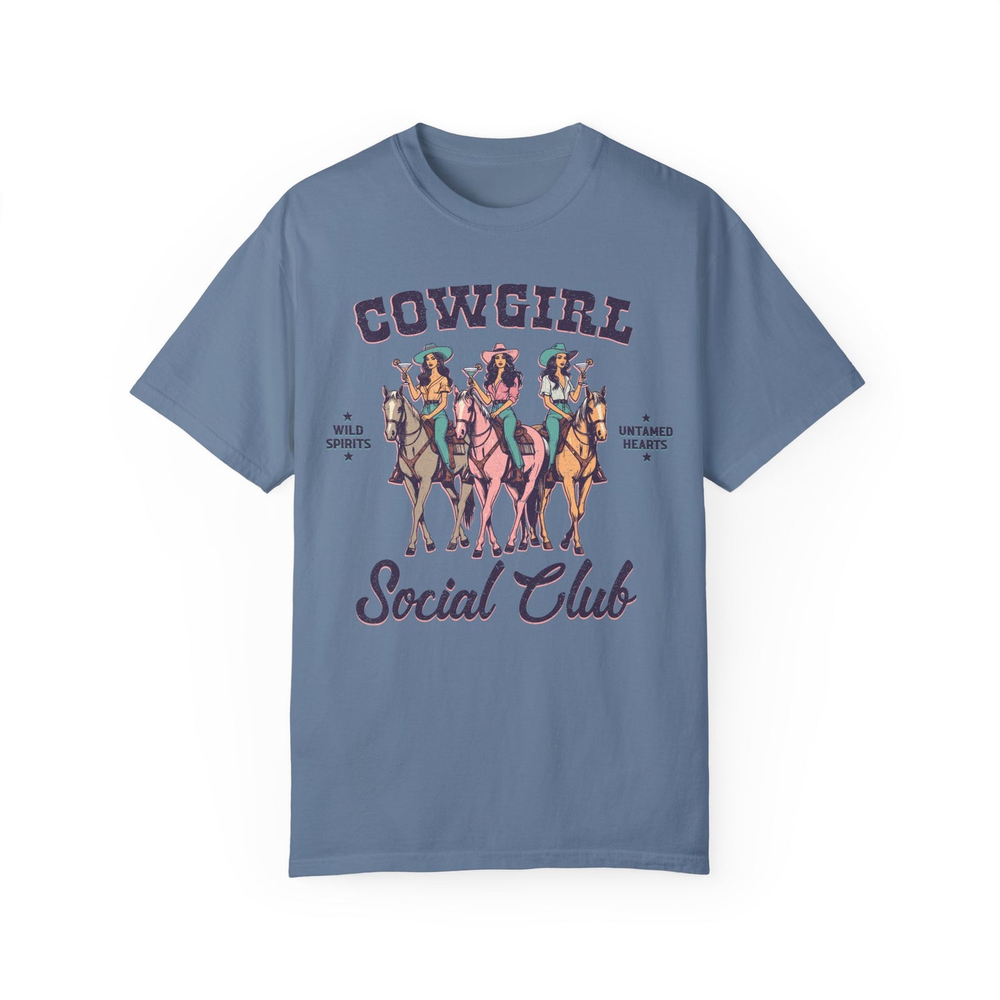 Cowgirl Social Club Comfort Colors Shirt - miles to shore