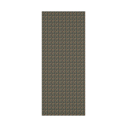 Brown Green Black Military Camo Gift Wrap Paper