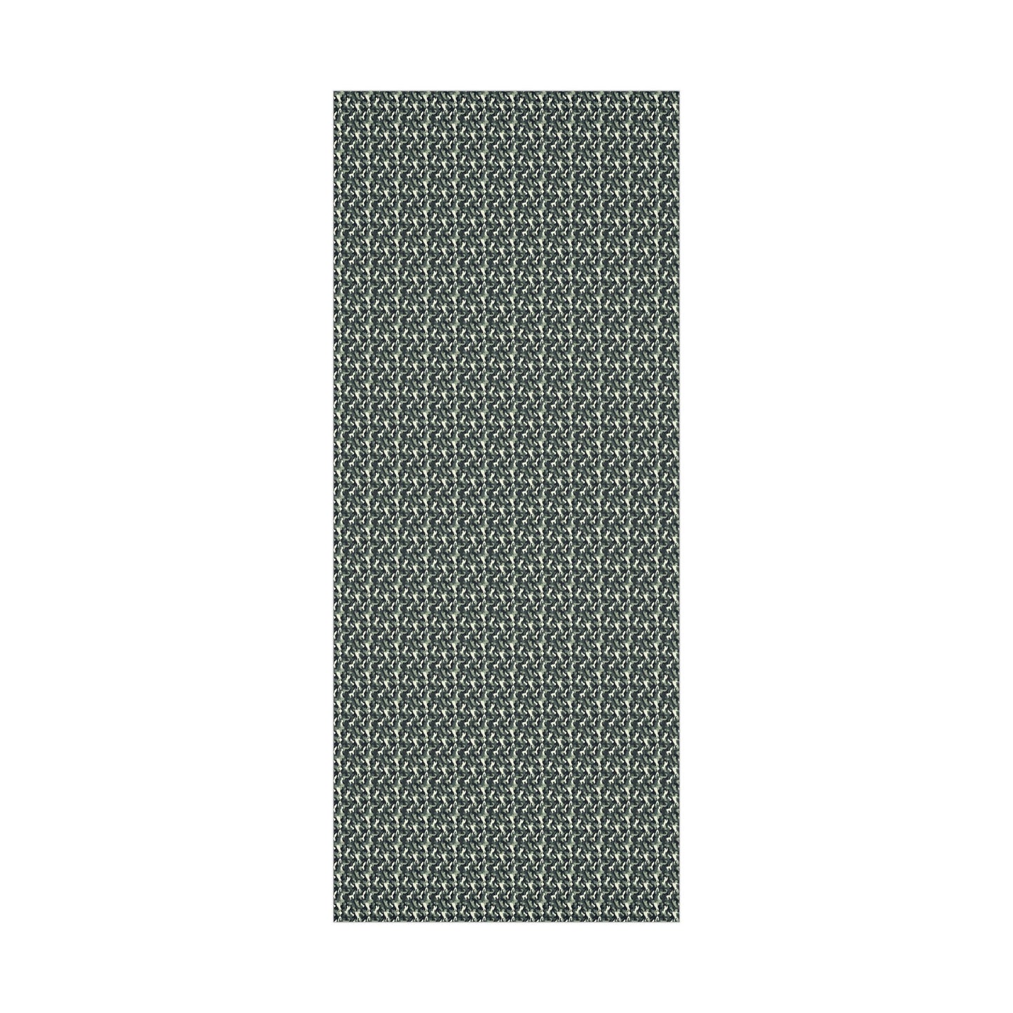 Dark Green Military Camo Gift Wrap Paper