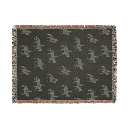 Equestrian Woven Blanket