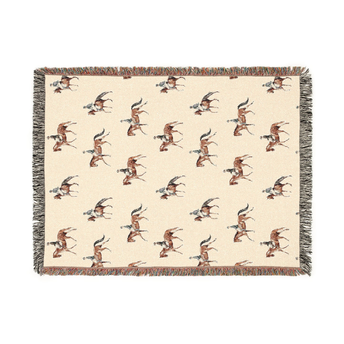 Equestrian Woven Blanket