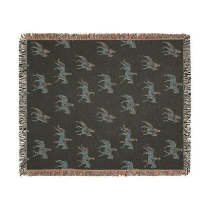 Equestrian Woven Blanket