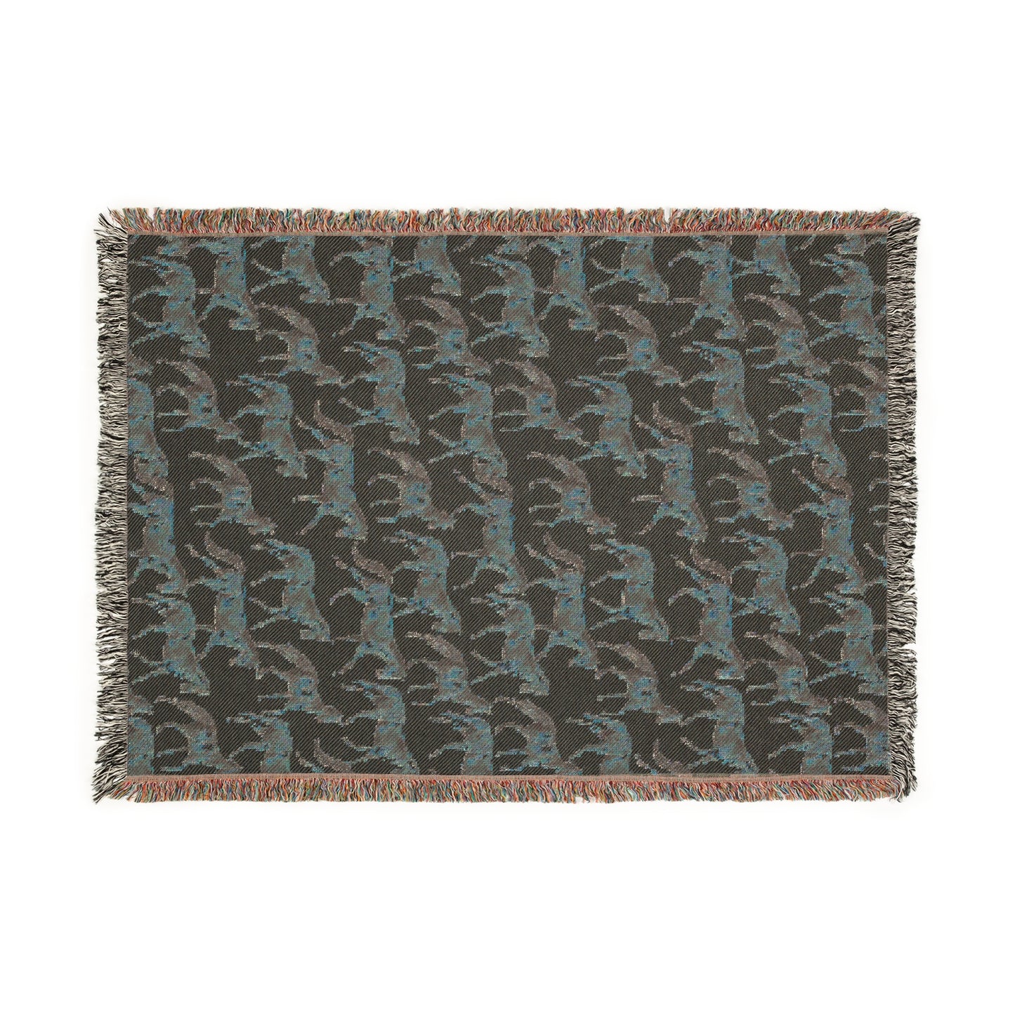 Horses Woven Blanket