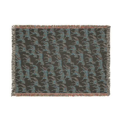 Horses Woven Blanket