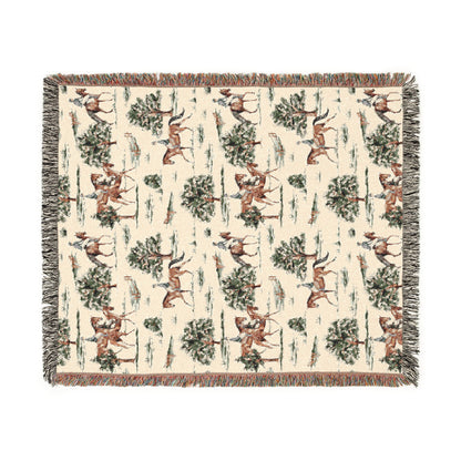 Countryside Equestrian Woven Blanket