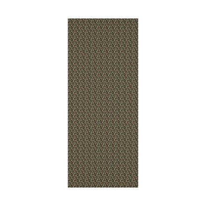 Brown Green Black Military Camo Gift Wrap Paper