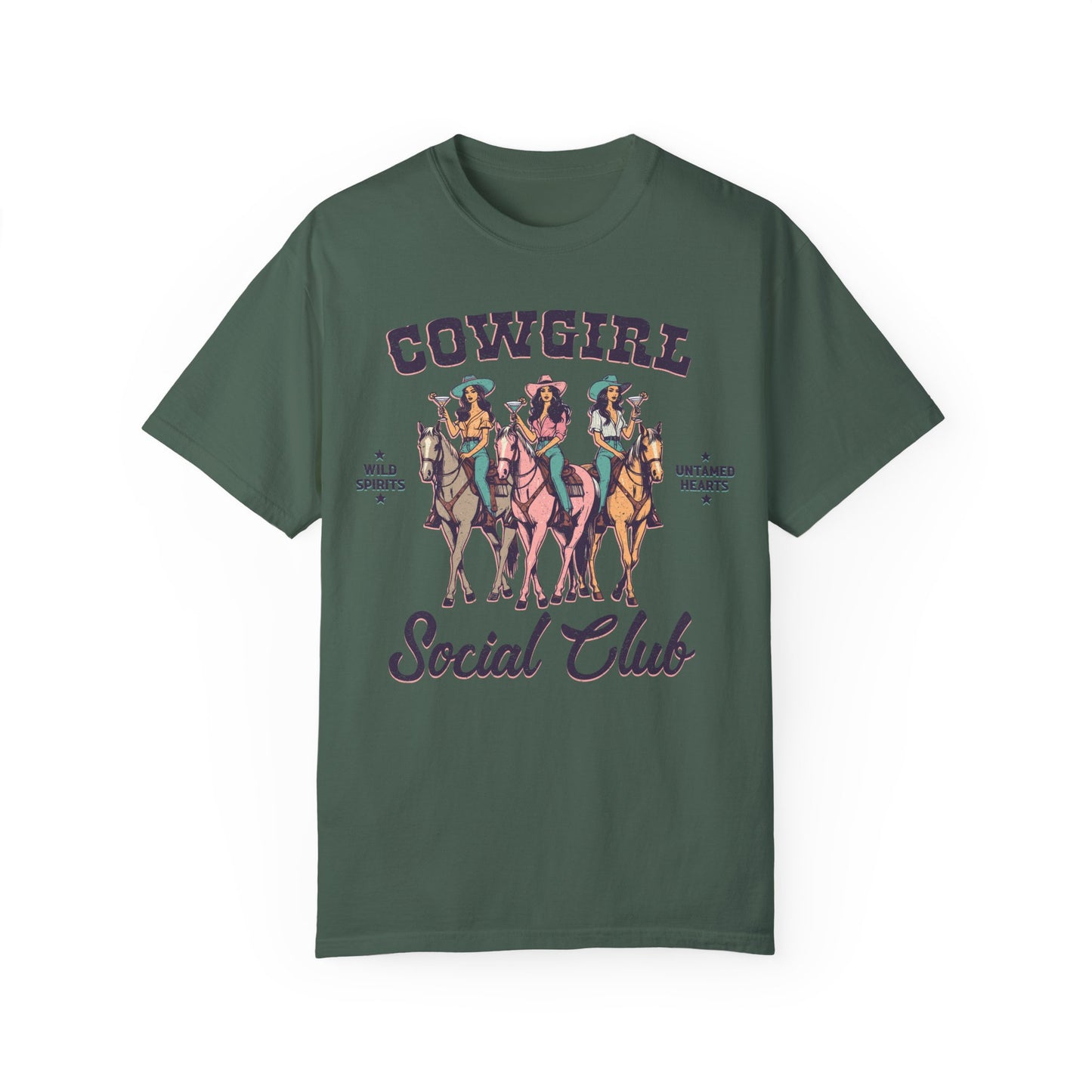 Cowgirl Social Club Comfort Colors Shirt