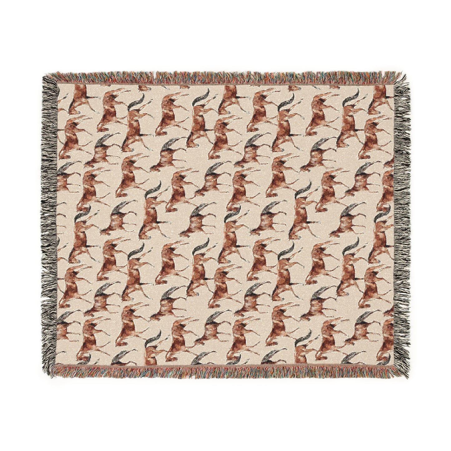 Horses Woven Blanket