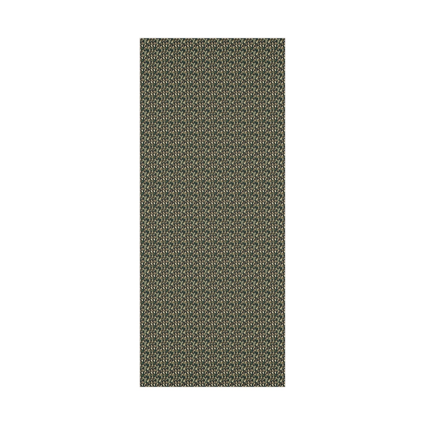 Brown Green Black Military Camo Gift Wrap Paper