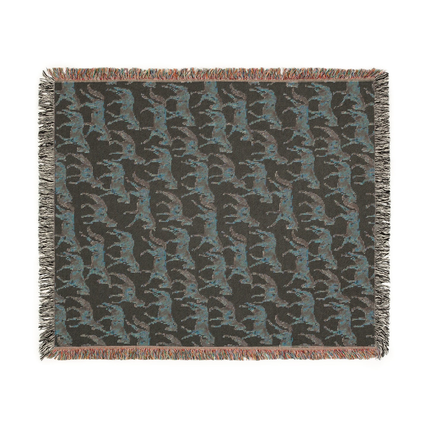 Horses Woven Blanket