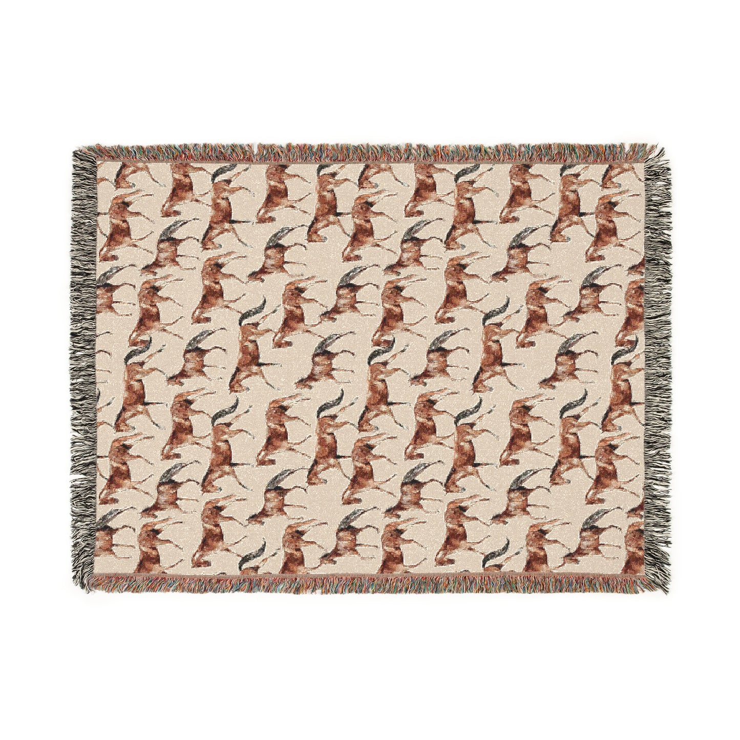 Horses Woven Blanket