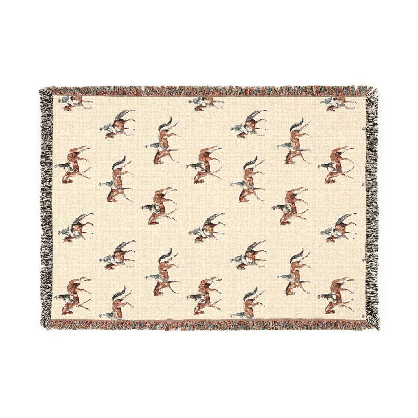 Equestrian Woven Blanket